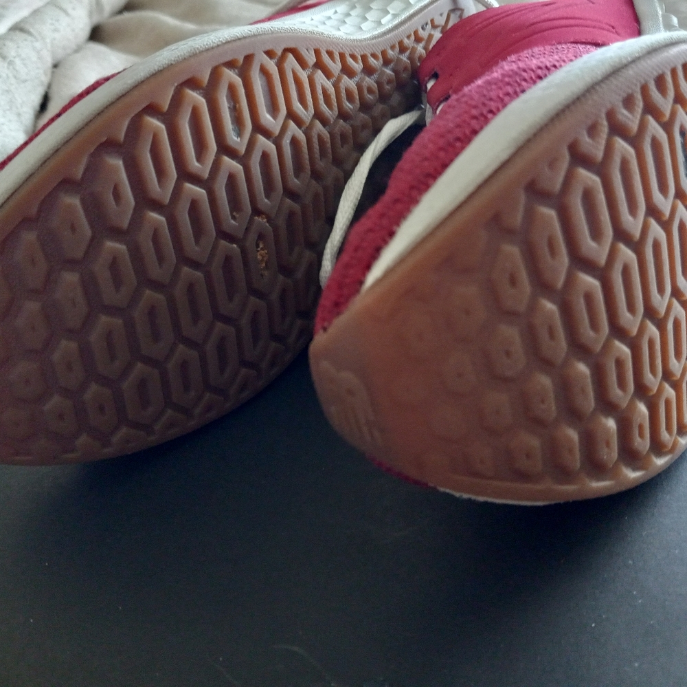 New balance red sneakers